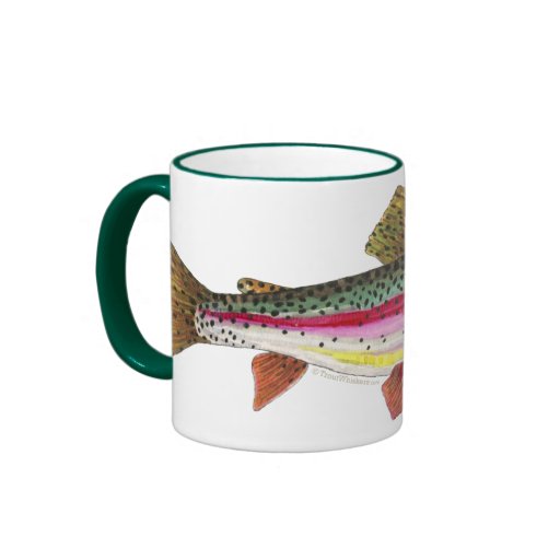 Rainbow Trout Fish Coffee Mug 