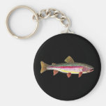Rainbow Trout Fish Key Chains