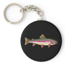Rainbow Trout Fish Key Chains