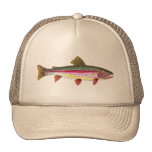 Rainbow Trout Fish Mesh Hats