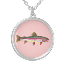Rainbow Trout Fish Pendants