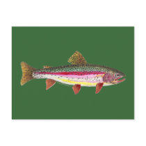 Rainbow Trout Fish Post Cards