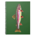 Rainbow Trout Fish Spiral Note Books
