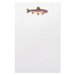 Rainbow Trout Fish Custom Stationery
