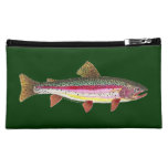 Rainbow Trout Fishing Cosmetic Bag