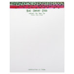 Rainbow Trout Fishing Letterhead Template