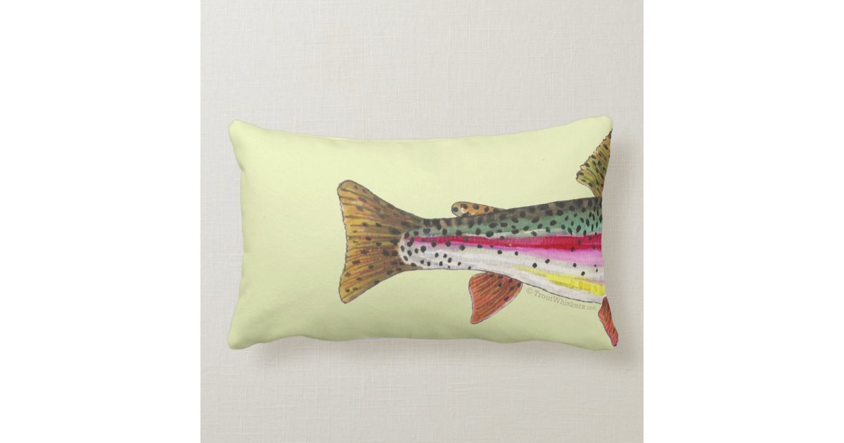 giant trout pillow