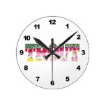 Rainbow Trout Fishing Wall Clocks