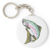 RAINBOW TROUT KEY CHAIN