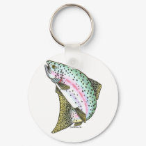 RAINBOW TROUT keychains
