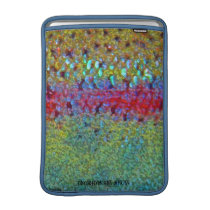 Rainbow Trout - Macbook Air Sleeve ipad sleeves