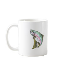 RAINBOW TROUT COFFEE MUG