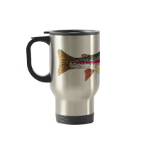 Rainbow Trout Painting mugs by TroutWhiskers Rainbow Trout Painting mugs