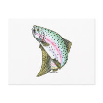 RAINBOW TROUT POSTCARDS