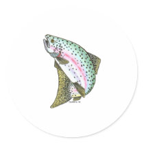RAINBOW TROUT stickers