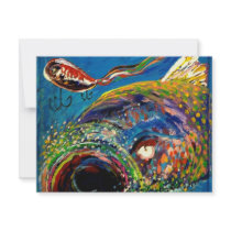 Rainbow Trout Tracking a Fishing Lure Announcement