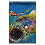 Rainbow Trout Tracking a Fishing Lure Personalized Stationery