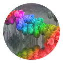Rainbow Tulips flooded JT stickers by jodi_tripp Rainbow Tulips flooded JT stickers