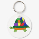 Rainbow Turtle keychain by serenity_ii Rainbow Turtle keychain