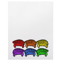 Rainbow Turtles letterhead by TurtleHero Rainbow Turtles letterhead