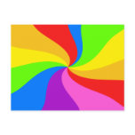 RAINBOW TWIRL postcards