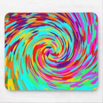 Rainbow+Twist Mousepad mousepads