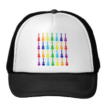 Rainbow Ukes Hats