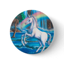 Rainbow Unicorn buttons by gailgastfield Rainbow Unicorn buttons