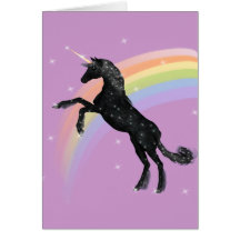 Rainbow Unicorn Cards