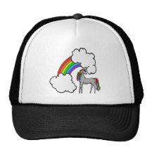 Rainbow Unicorn Hats