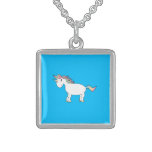Rainbow unicorn necklace