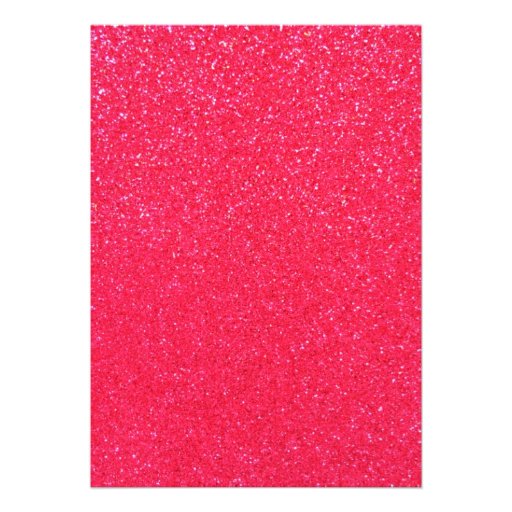 Rainbow unicorn pink glitter invitation