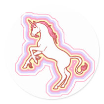 Rainbow Unicorn Sticker by koncepts Rainbow Unicorn Sticker