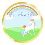 Rainbow Unicorn Stickers