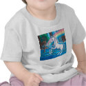 Rainbow Unicorn t-shirts by gailgastfield Rainbow Unicorn t-shirts