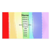 Rainbow v2 business cards