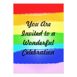 Rainbow v2 custom invitations