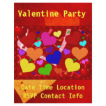 Rainbow Valentine Hearts Flyer