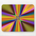 Rainbow vortex mouse pad