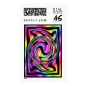 Rainbow Warp postage