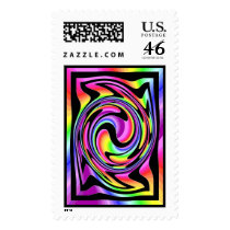 Rainbow Warp postage by dndartstudio Rainbow Warp postage