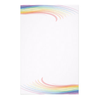 Rainbow Stationery | Zazzle