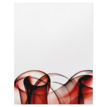 Rainbow Waves 2 Red letterhead by VoXeeD Rainbow Waves 2 Red letterhead