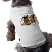 Rainbow Waves 2 Sepia Brown pet clothing