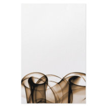 Rainbow Waves 2 Sepia Brown stationery by VoXeeD Rainbow Waves 2 Sepia Brown stationery