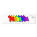 Rainbow Wheaten bumper stickers by dogwiregifts Rainbow Wheaten bumper stickers