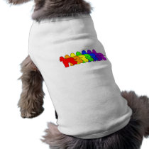 Rainbow Whiptail Dog Clothes