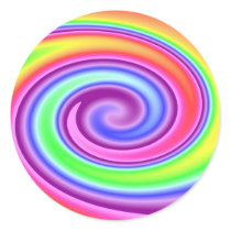 Rainbow Whirl stickers