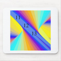 Rainbow Whirlwind Mousepad mousepads