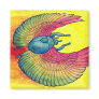 Rainbow Winged Scarab Fridge Magnet